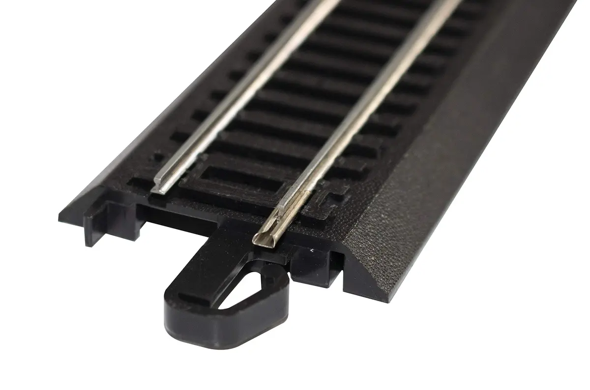 Bachmann Trains E-Z TRACK Girder Bridge 9" HO Scale Black Roadbed | Fully Assembled Model - view 2
