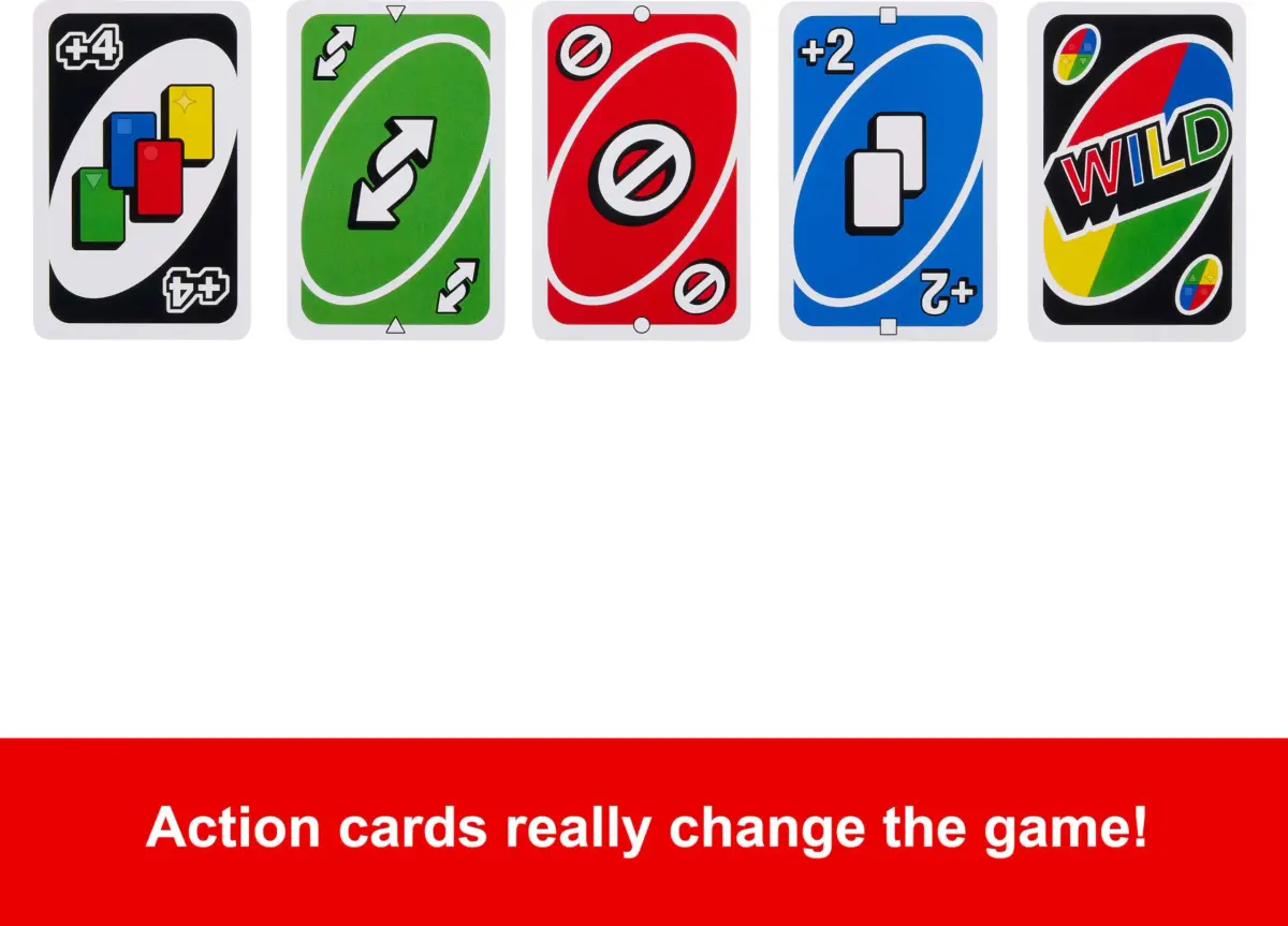 Mattel Games UNO Card Game for Kids & Family | 112 Cards, Multicolor - view 5