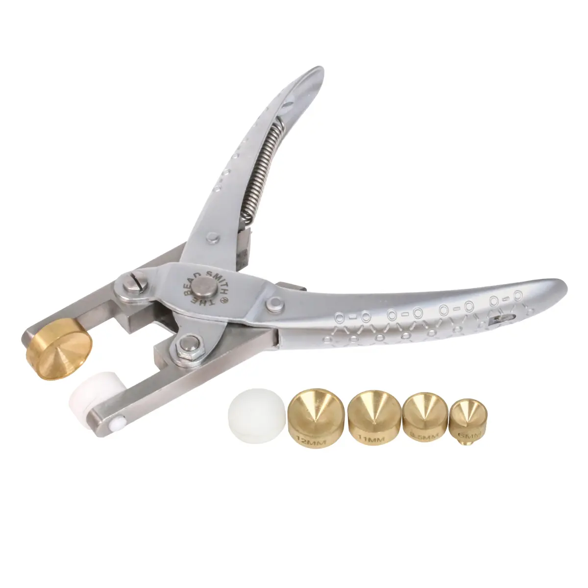 The Beadsmith Smart Setter Parallel Pliers with 6 Heads | Jewelry Making Tool for Gemstone Setting - main product image