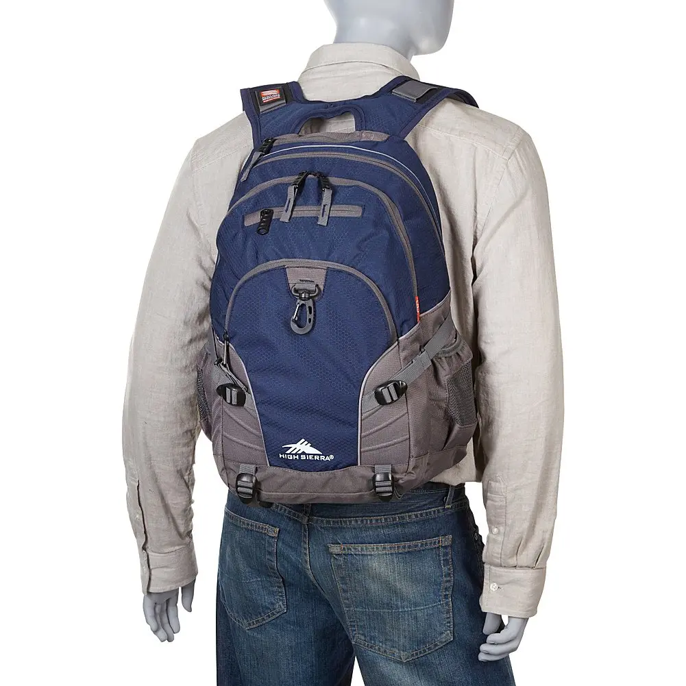 High Sierra Loop Backpack Travel & Work Bookbag with Tablet Sleeve | Unisex, 33L, Water-Resistant Polyester - view 5