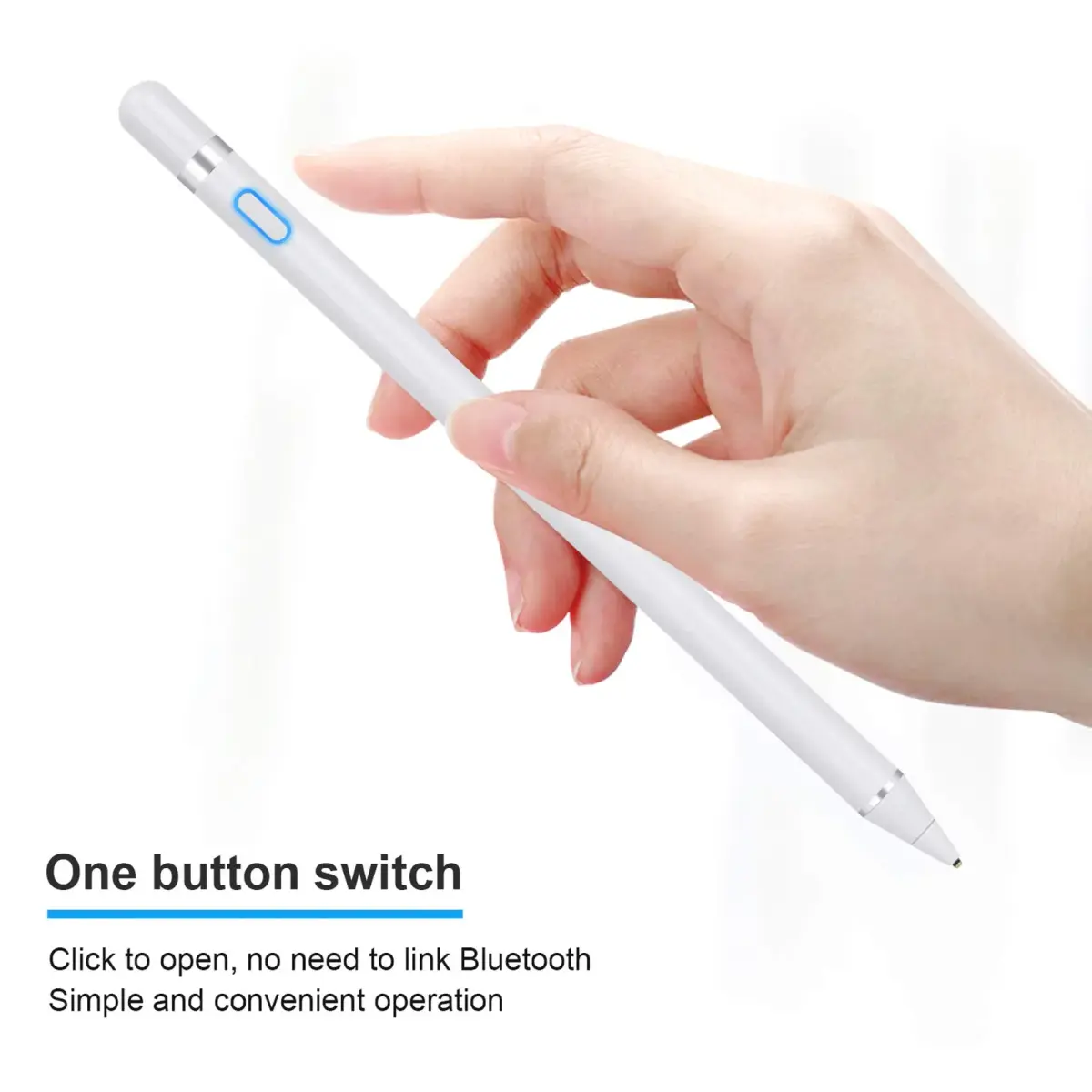 NVOPERANG Rechargeable Stylus Pen 1.5mm Fine Point | Precision Digital Active Stylus for iPads and Tablets - view 6