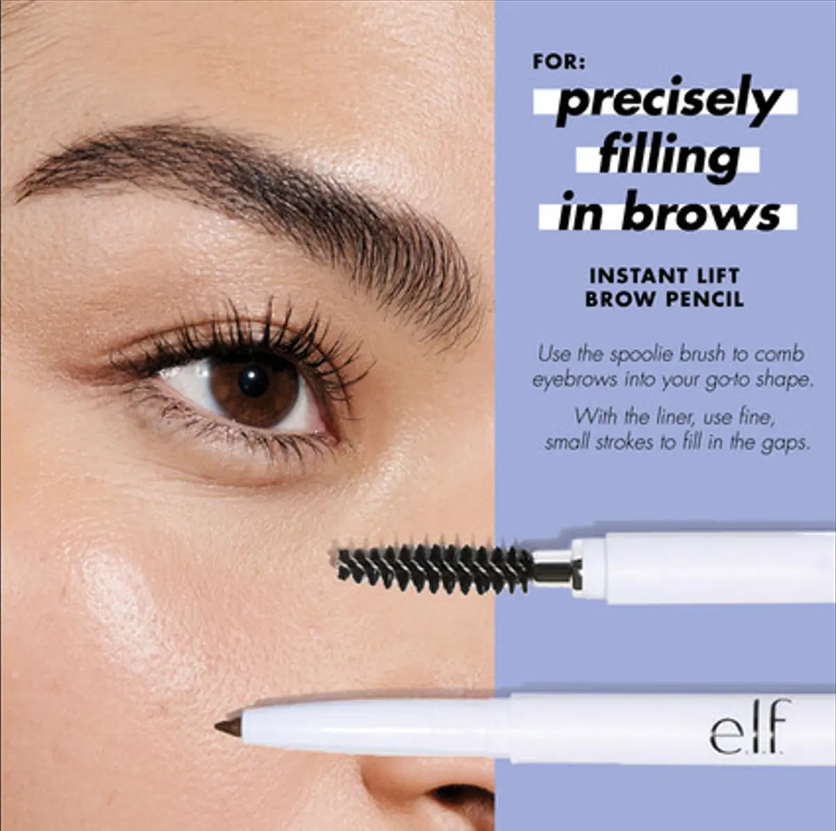 e.l.f. Instant Lift Brow Pencil Auburn 0.17g (0.006 Oz) | Dual-Sided Precision Tip - view 7