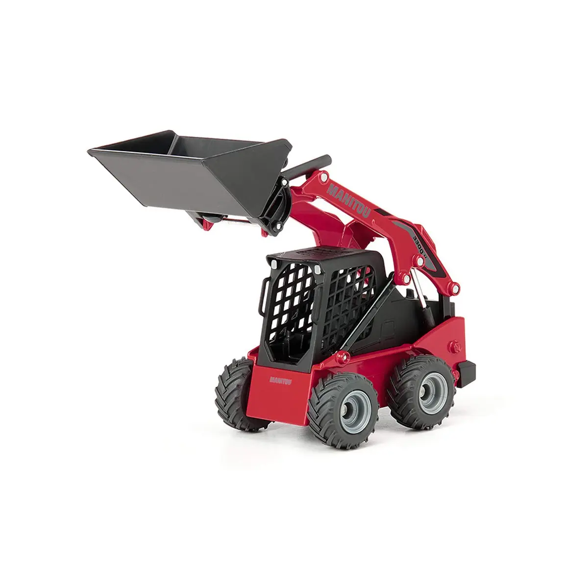 Siku Farmer Manitou 3300V Skid Steer Loader, Red | 1/32 Scale Construction Vehicle for Kids - view 2