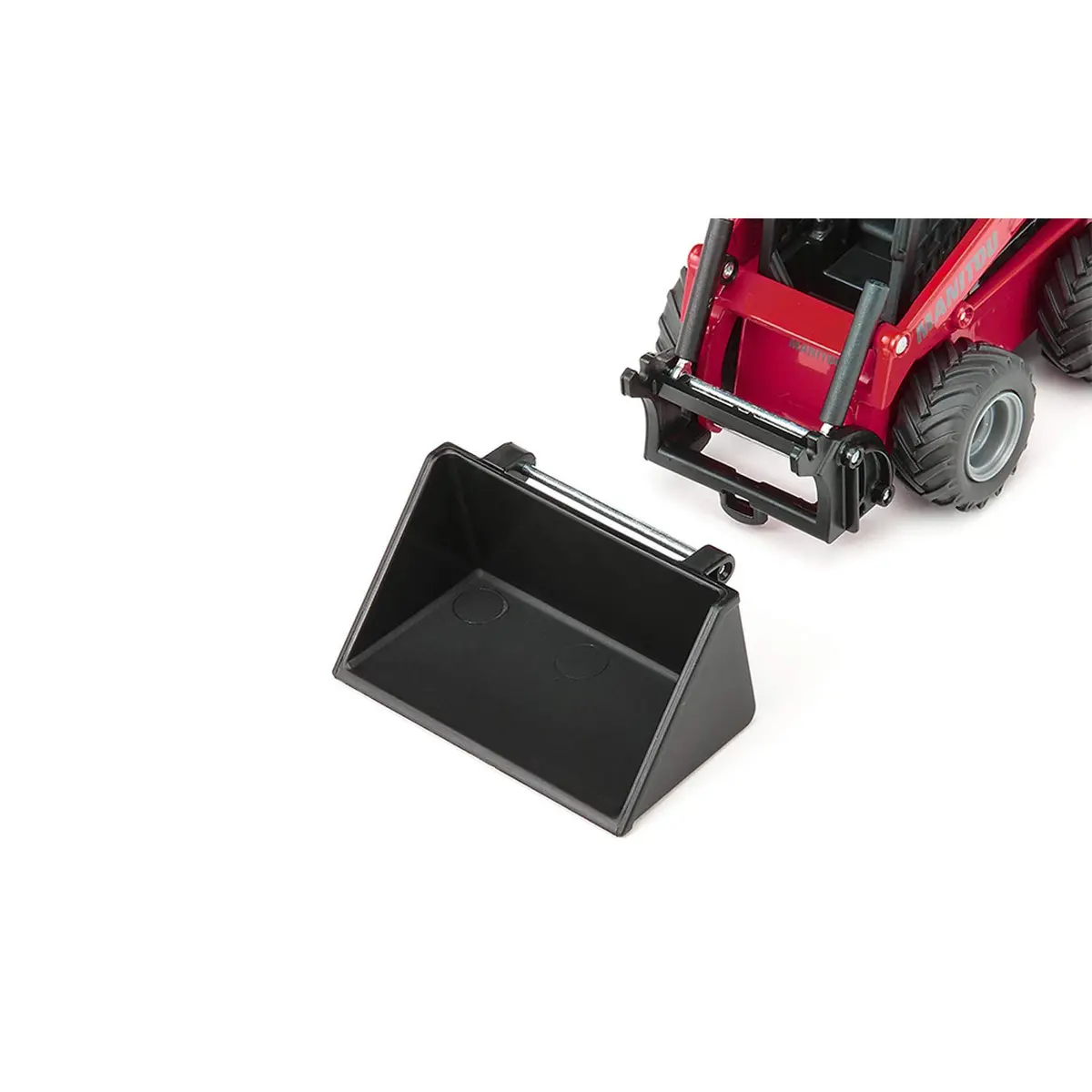 Siku Farmer Manitou 3300V Skid Steer Loader, Red | 1/32 Scale Construction Vehicle for Kids - view 3