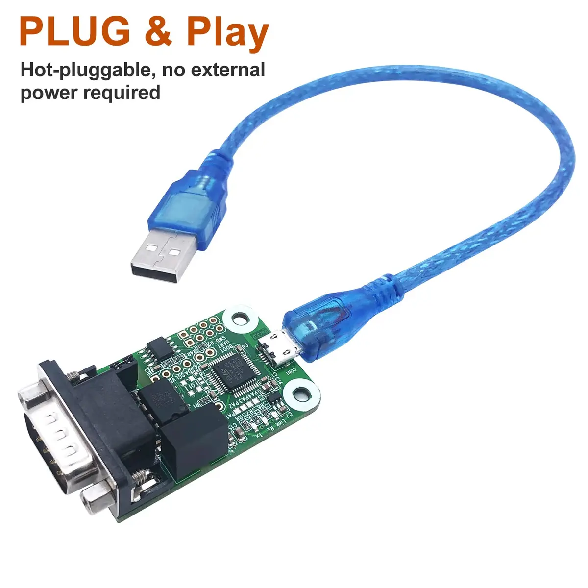 innomaker USB CAN Converter Module for Raspberry Pi, Jetson Nano, Tinker Board & PCs | Plug & Play CAN Bus Analyzer - view 5