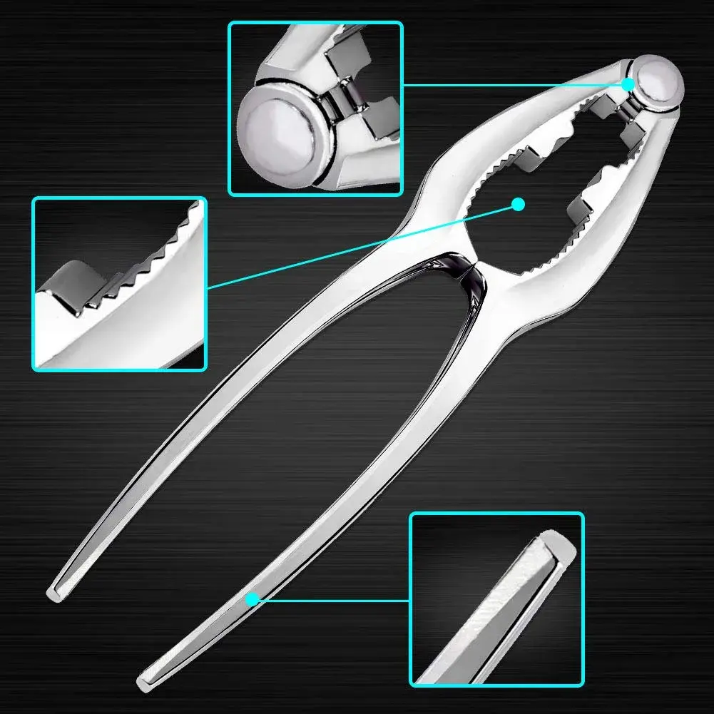 KXCOFTXI 13-Piece Crab Leg Cracker Set with Portable Bag | Heavy Duty Zinc Alloy & Stainless Steel Tools - view 3