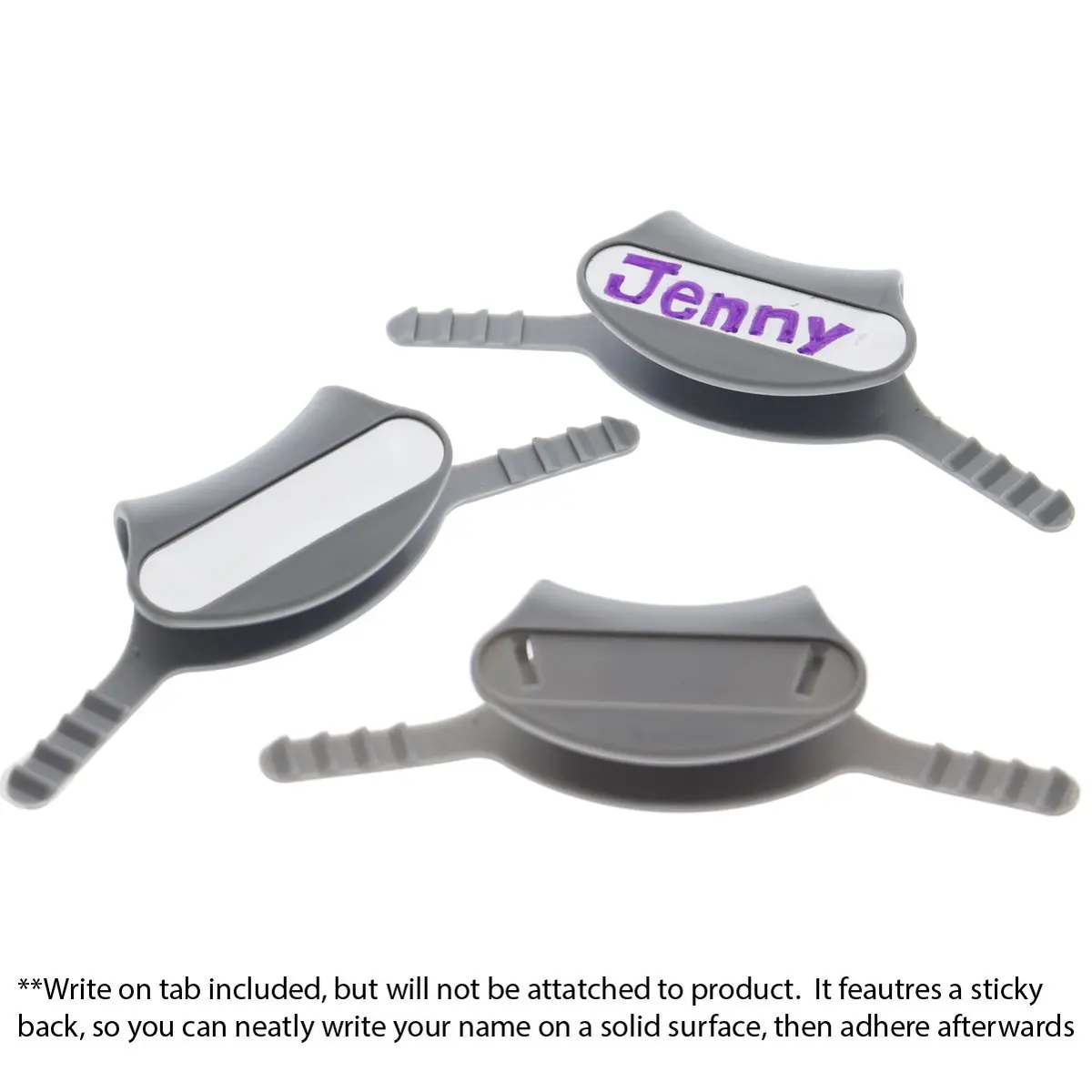 Specialist ID Stethoscope ID Tag 2 Pack Gray | Fits Littmann Cardiology Yoke - view 6