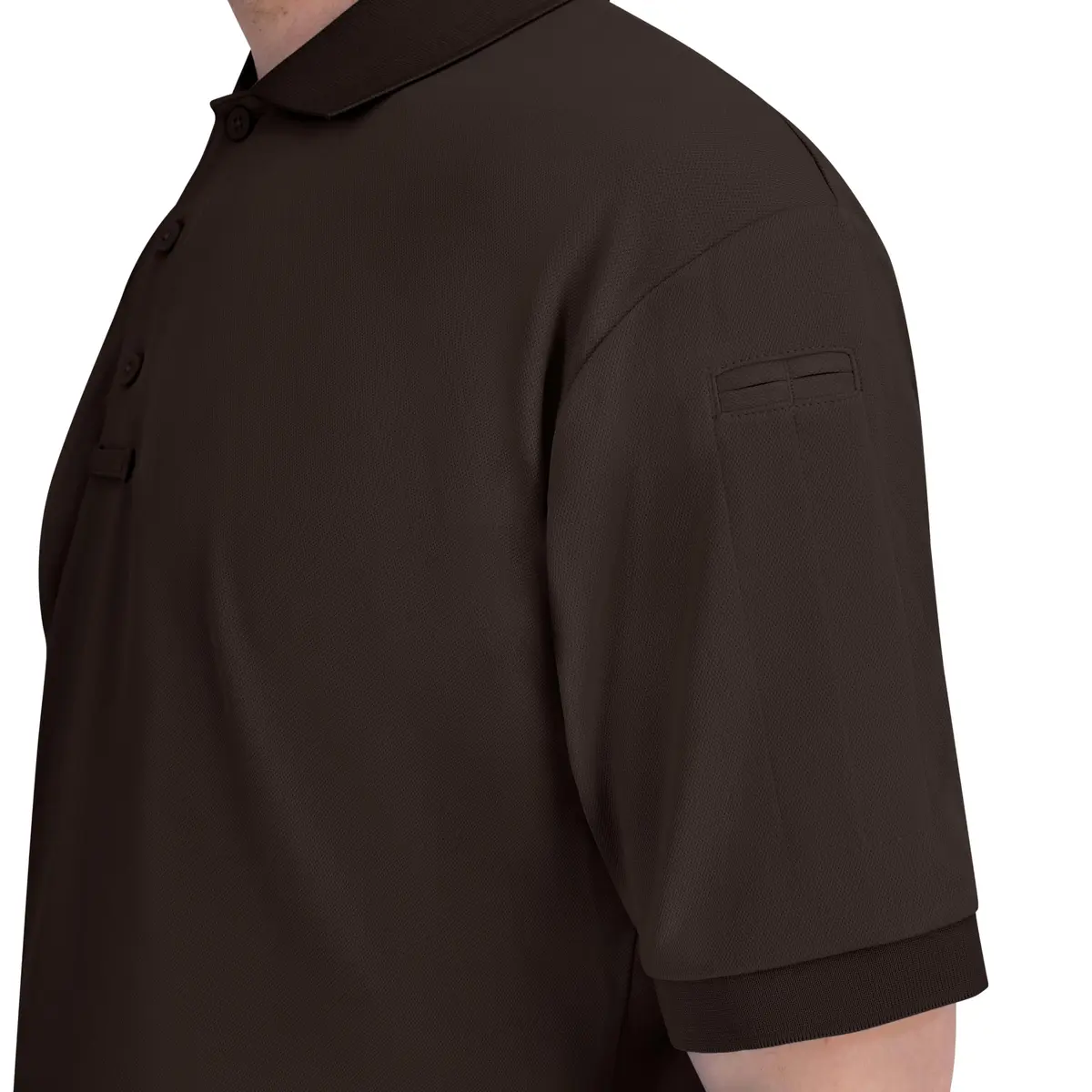 Propper Short Sleeve Uniform Polo, Brown, 5X Large | Classic Work Polo for Uniformed Teams - view 2