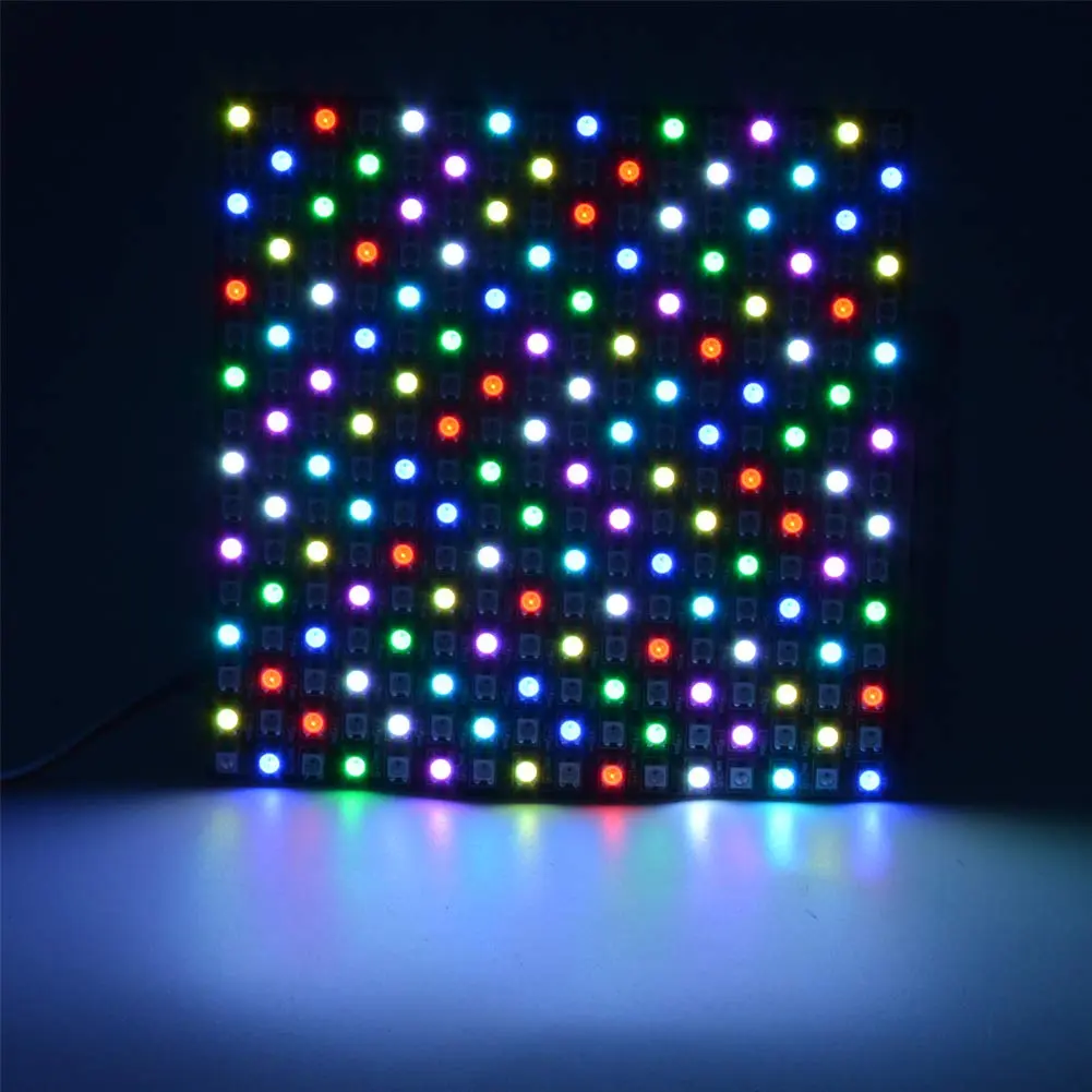 WESIRI 16x16 LED Matrix 256 Pixels WS2812B Full Color Panel | Individually Addressable, Flexible, DC5V - view 6