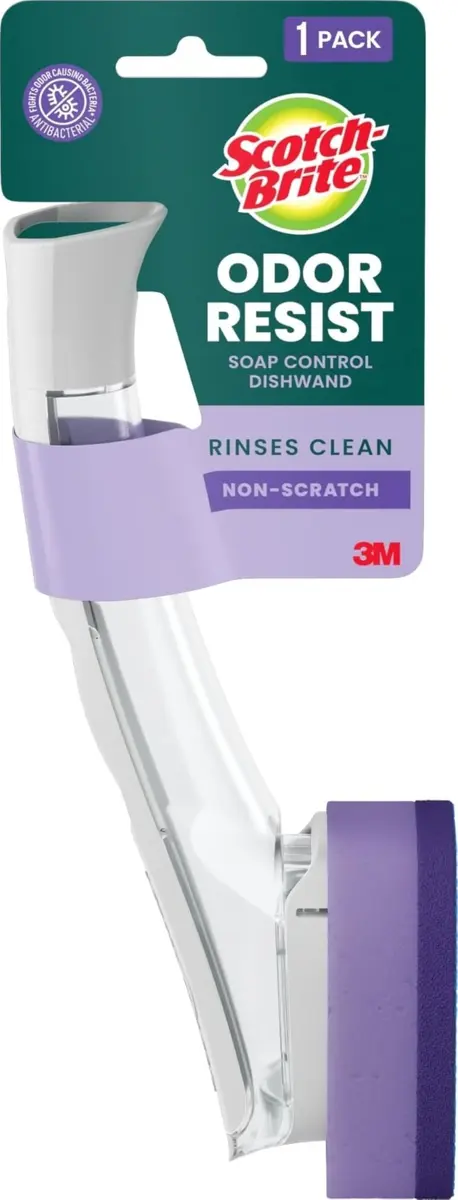 Scotch-Brite Non-Scratch Advanced Soap Control Dishwand Blue | 212 g (0.47 lb) - main product image