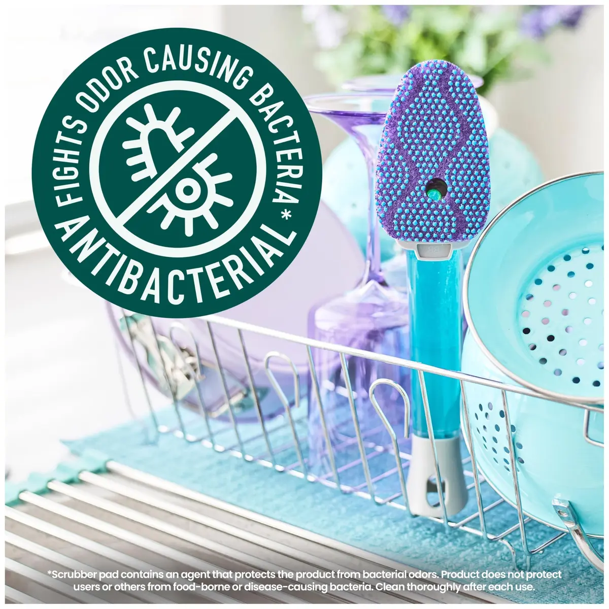 Scotch-Brite Non-Scratch Advanced Soap Control Dishwand Blue | 212 g (0.47 lb) - view 4