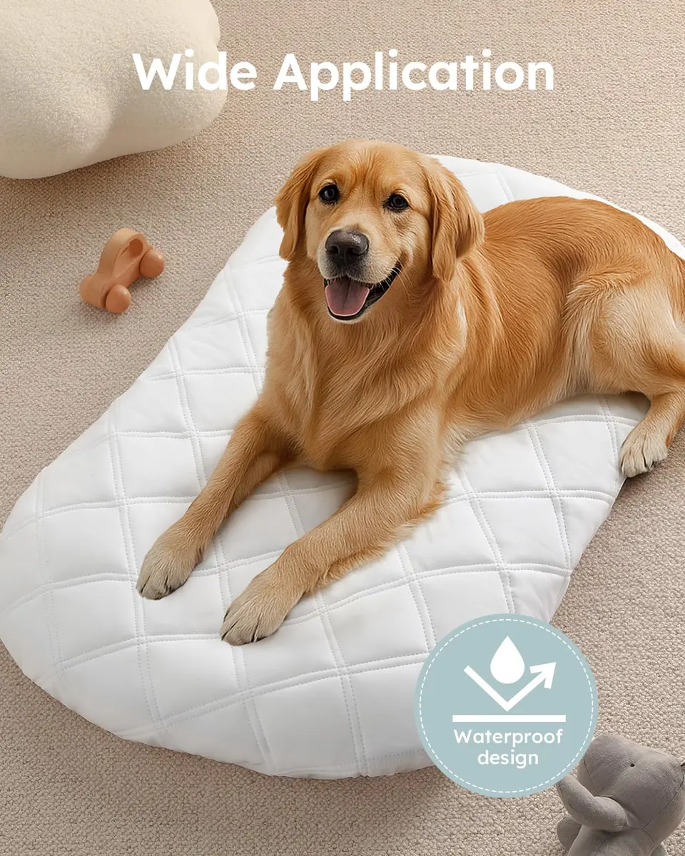 Yoofoss Waterproof Crib Mattress Protector Quilted Sheets Fitted 52''x28'' | Soft, Waterproof & OEKO-TEX Certified - view 7