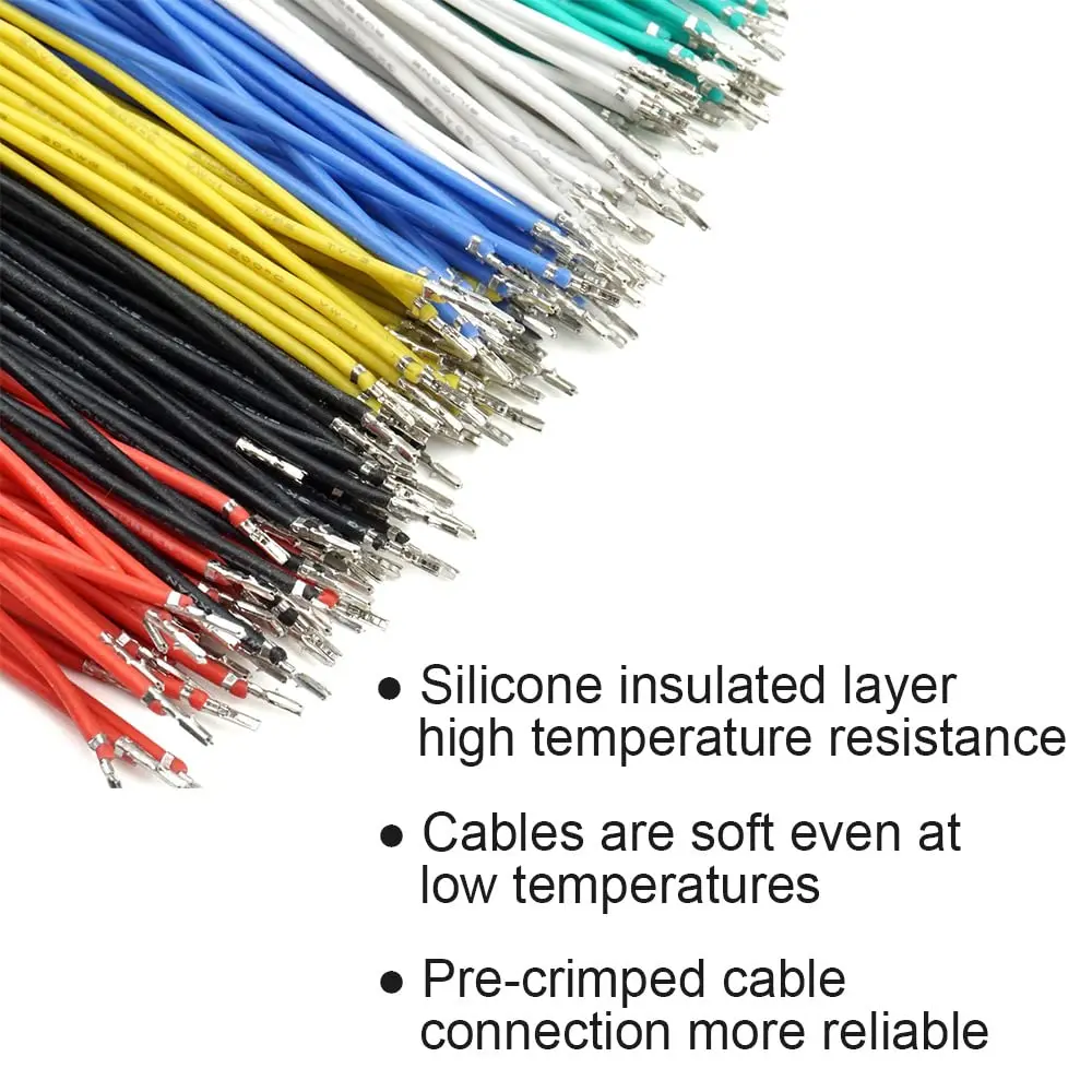 elechawk GH1.25 Connectors & Silicone Cables 15cm | Compatible with Pixhawk & Flight Controllers - view 4