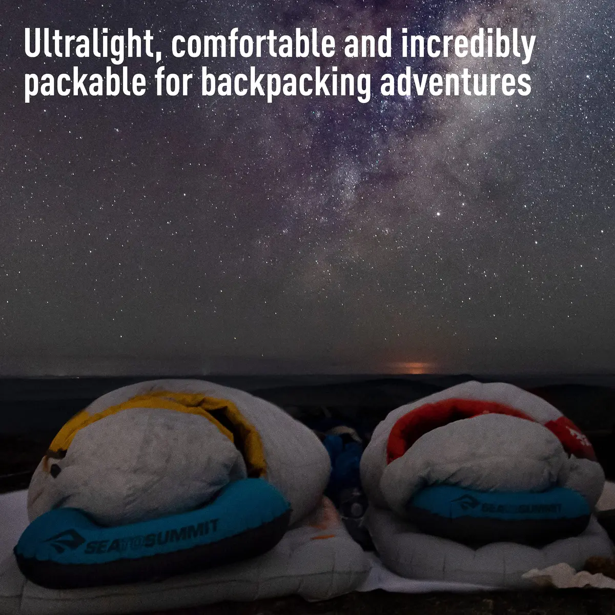 Sea to Summit Aeros Ultralight Inflatable Pillow, Large, Sea Foam | Compact, Supportive & Lightweight for Camping - view 4