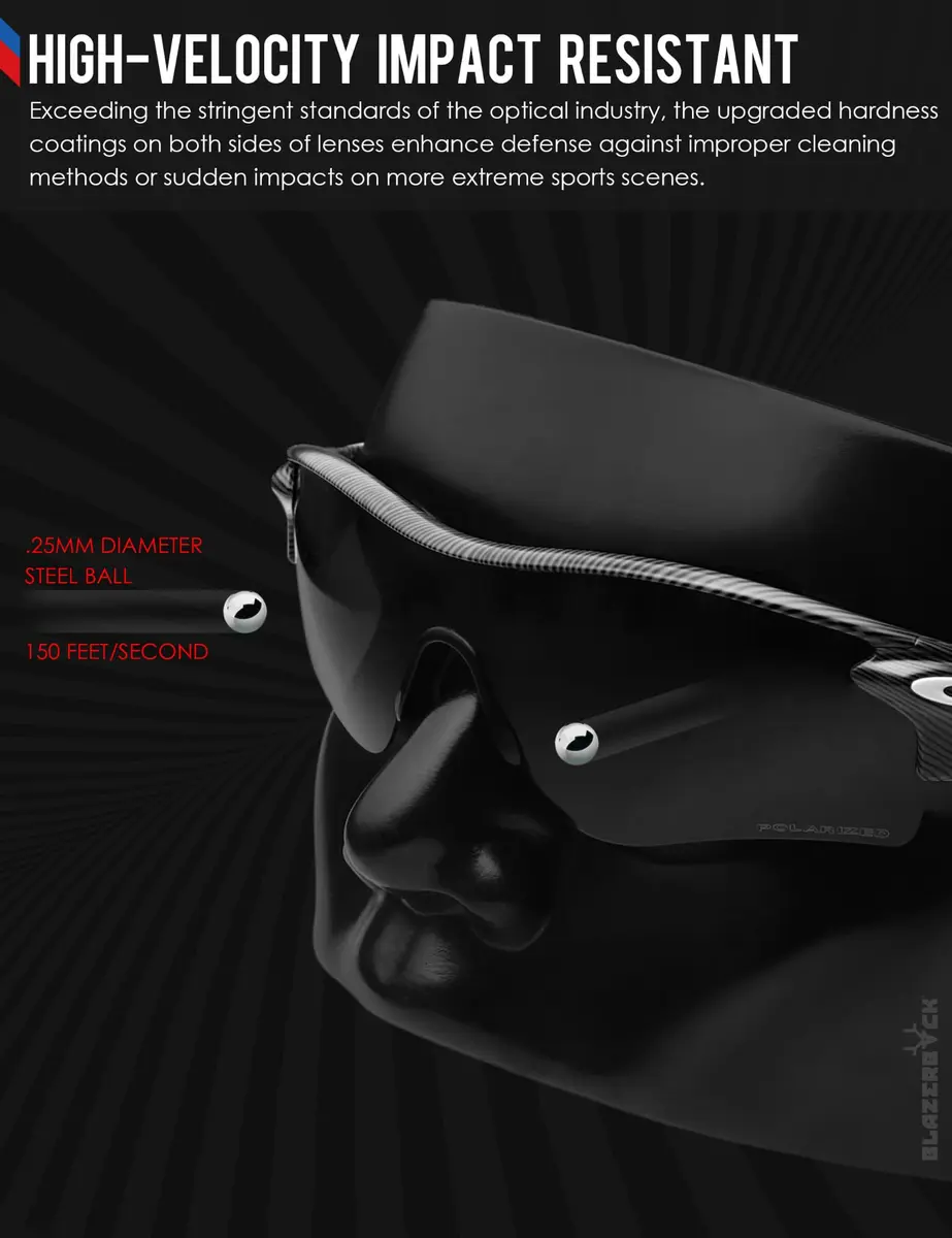 BLAZERBUCK Blue Gradient Replacement Lenses for Oakley Juliet Sunglasses | Impact Resistant, UV Protection - view 7