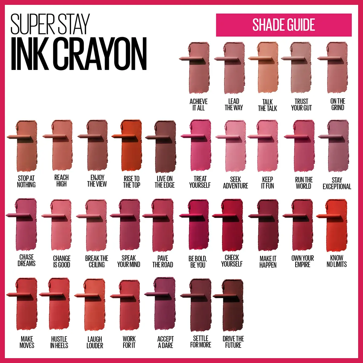Maybelline Super Stay Ink Crayon Lipstick Makeup, Stay Exceptional Purple Beige 0.04 oz (1.13 g) | Longwear Matte Lip Color - view 4