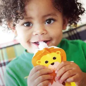 SQUOOSHI Reusable Baby Food Pouches 6 Pack | 3.4 oz | BPA-Free, Dishwasher Safe, Freezer Safe - view 11