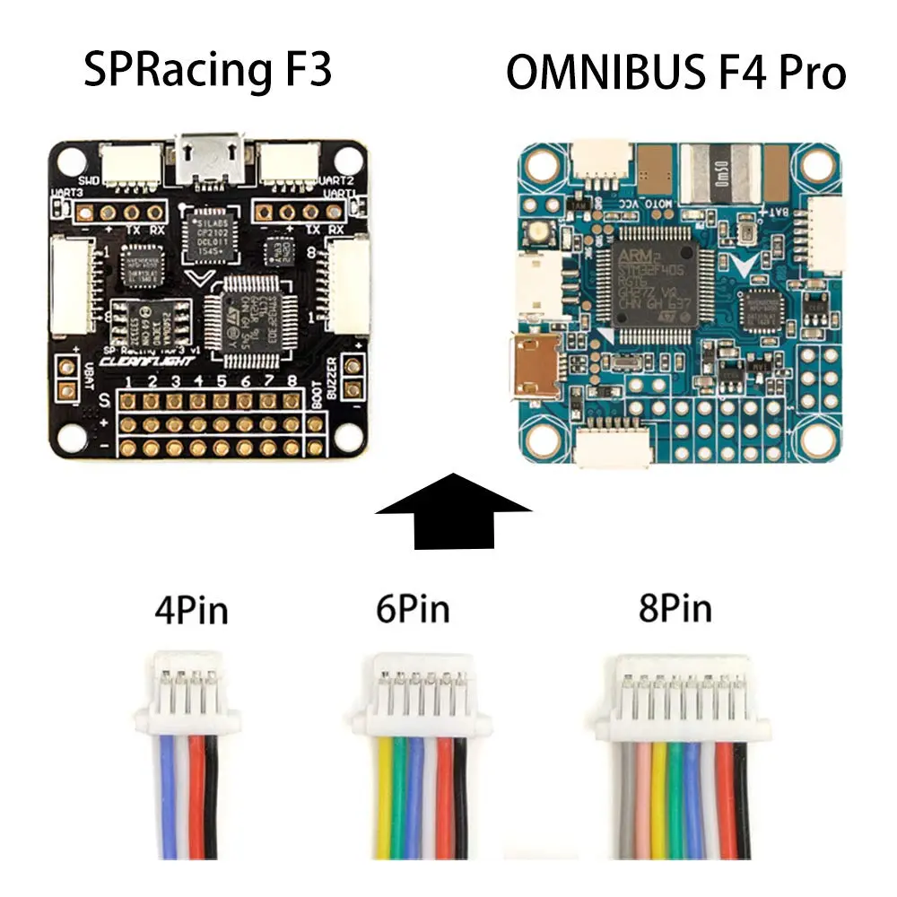 elechawk SH1.0 Connectors and Pre-Crimped Silicone Cables 15cm (0.5ft) | Essential for FPV Drone Flight Controllers - view 5