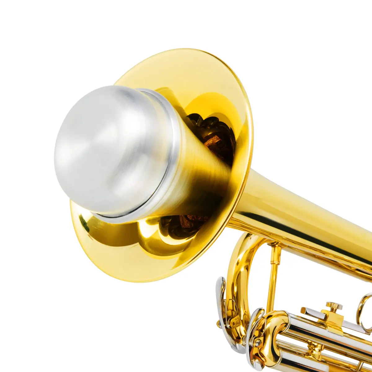 EASTROCK Trumpet Mute, Aluminum Mini Practice Mute for Beginners | Durable, Fits All Trumpets, Practice Quietly - view 7