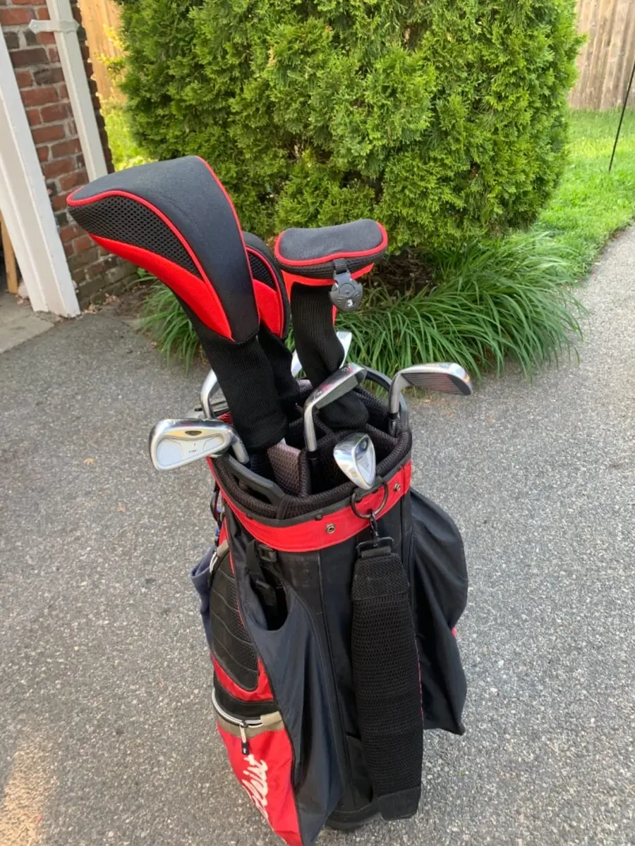 LONGCHAO Red/Black Golf Head Covers Driver 1 3 5 7 X | Thick Neoprene Protects Clubs - view 7