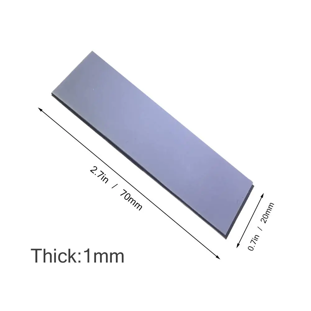 SGTKJSJS M.2 Thermal Pad 70x20x1mm for SSD NVMe Heatsinks | Easy Application & Wide Compatibility - view 3