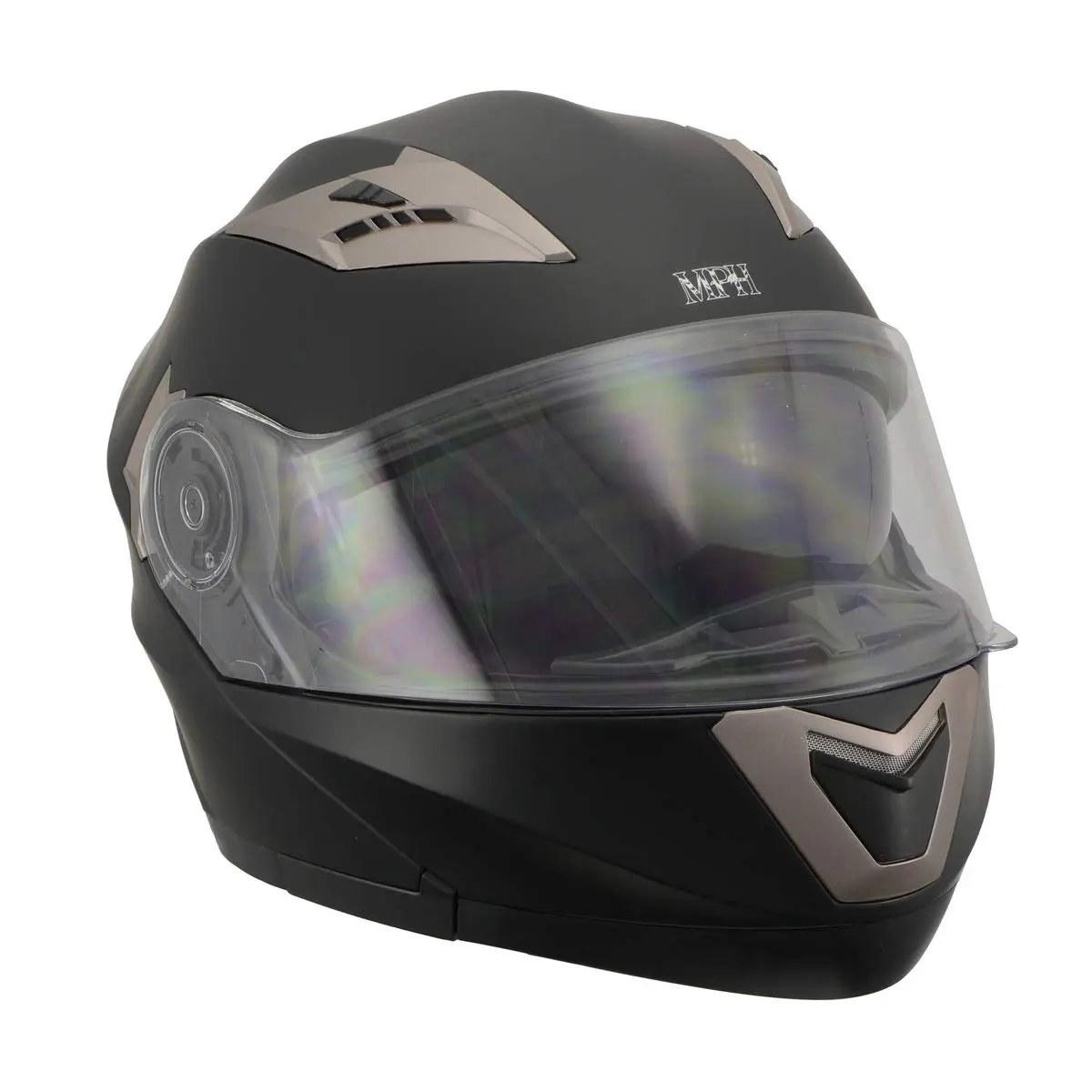 Milwaukee Helmets Full Face DOT Approved Racing Helmet X-Small | Lightweight Aerodynamic ABS Shell - view 8