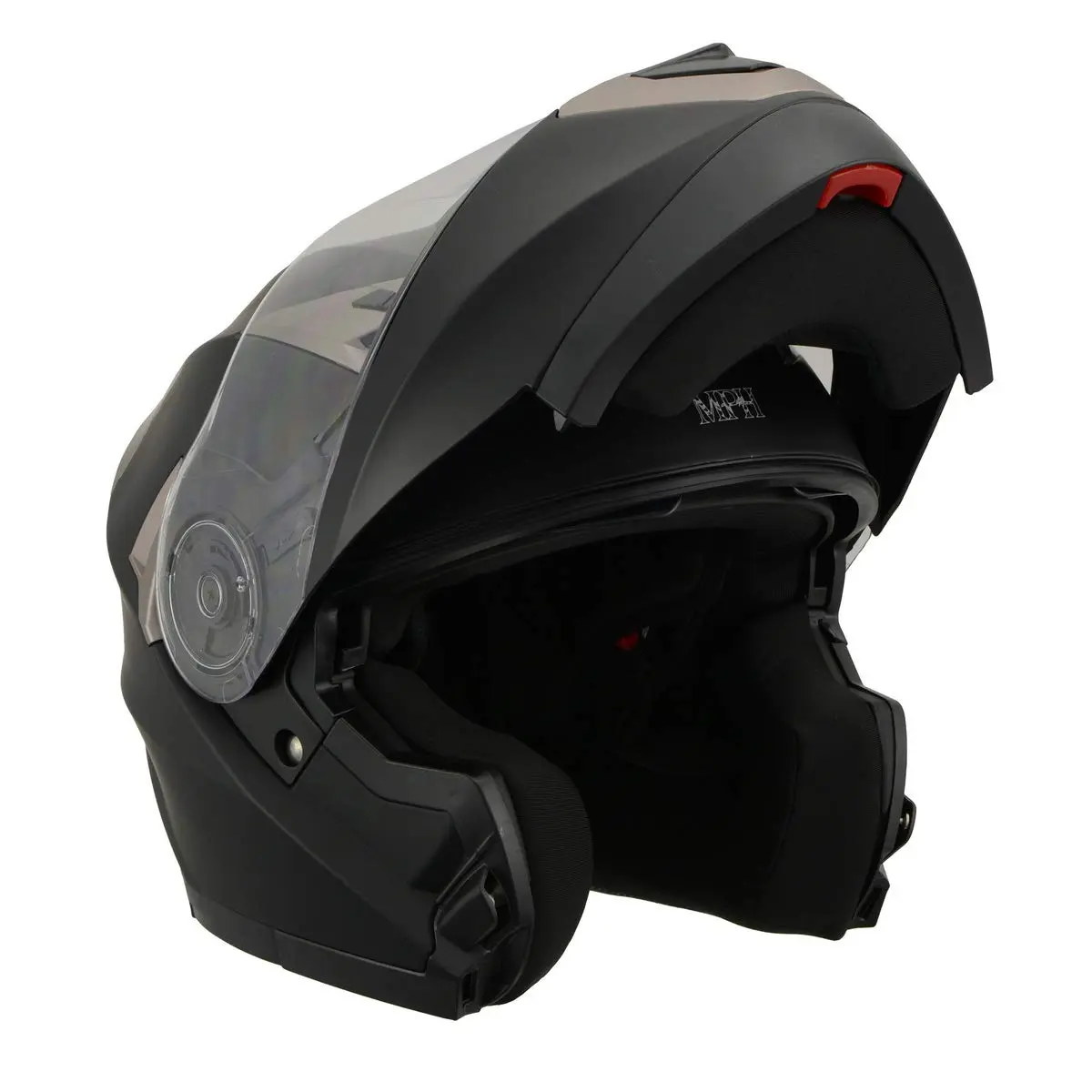 Milwaukee Helmets Full Face DOT Approved Racing Helmet X-Small | Lightweight Aerodynamic ABS Shell - view 4