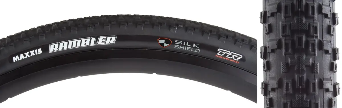 Maxxis Rambler 700x40C Tubeless Gravel Tire | Dual Compound & SilkShield for Speed & Control - view 6