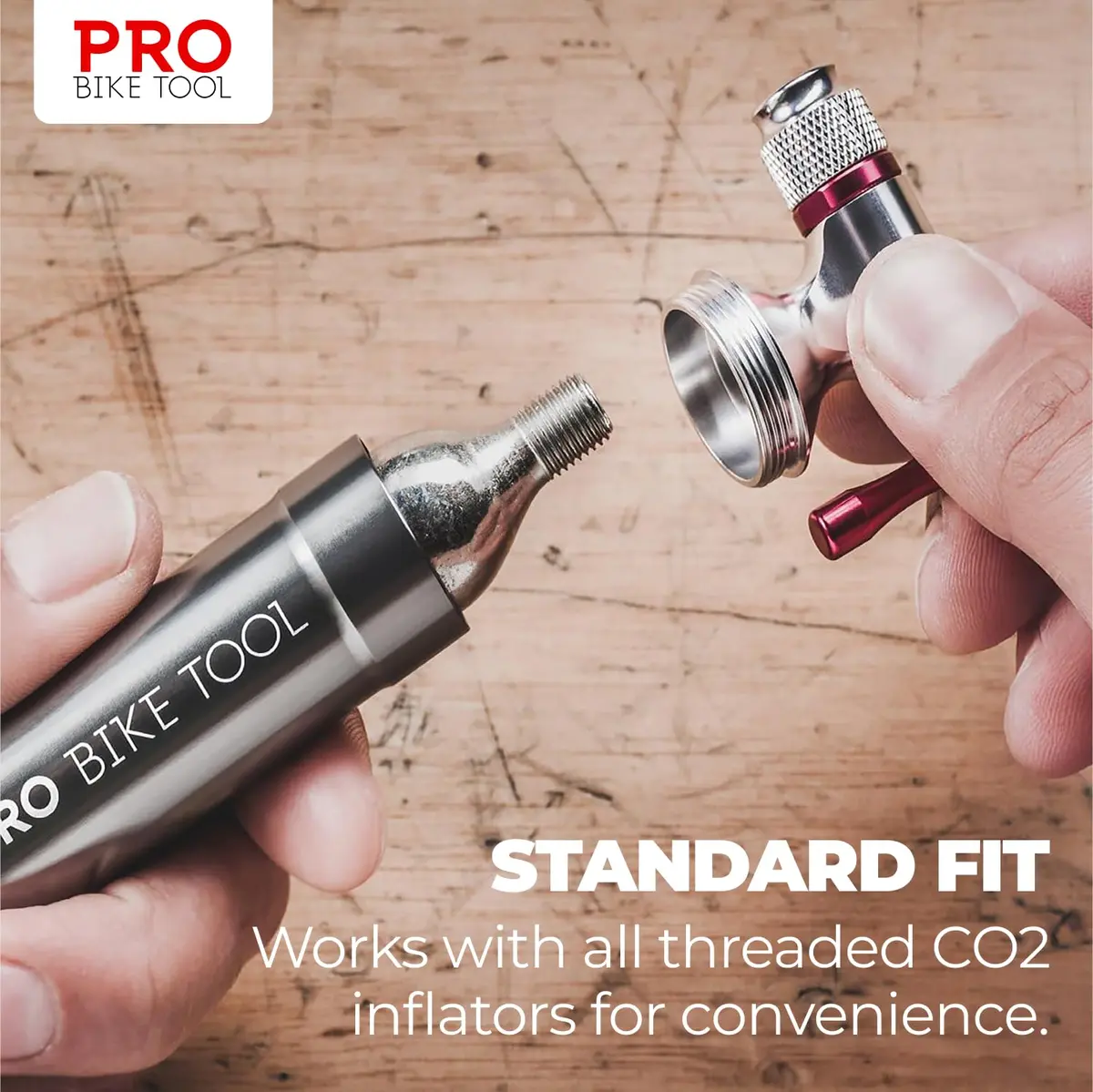 PRO BIKE TOOL 25g CO2 Cartridges (6 Pack) | Fast Inflation for Road & Mountain Bikes - view 4