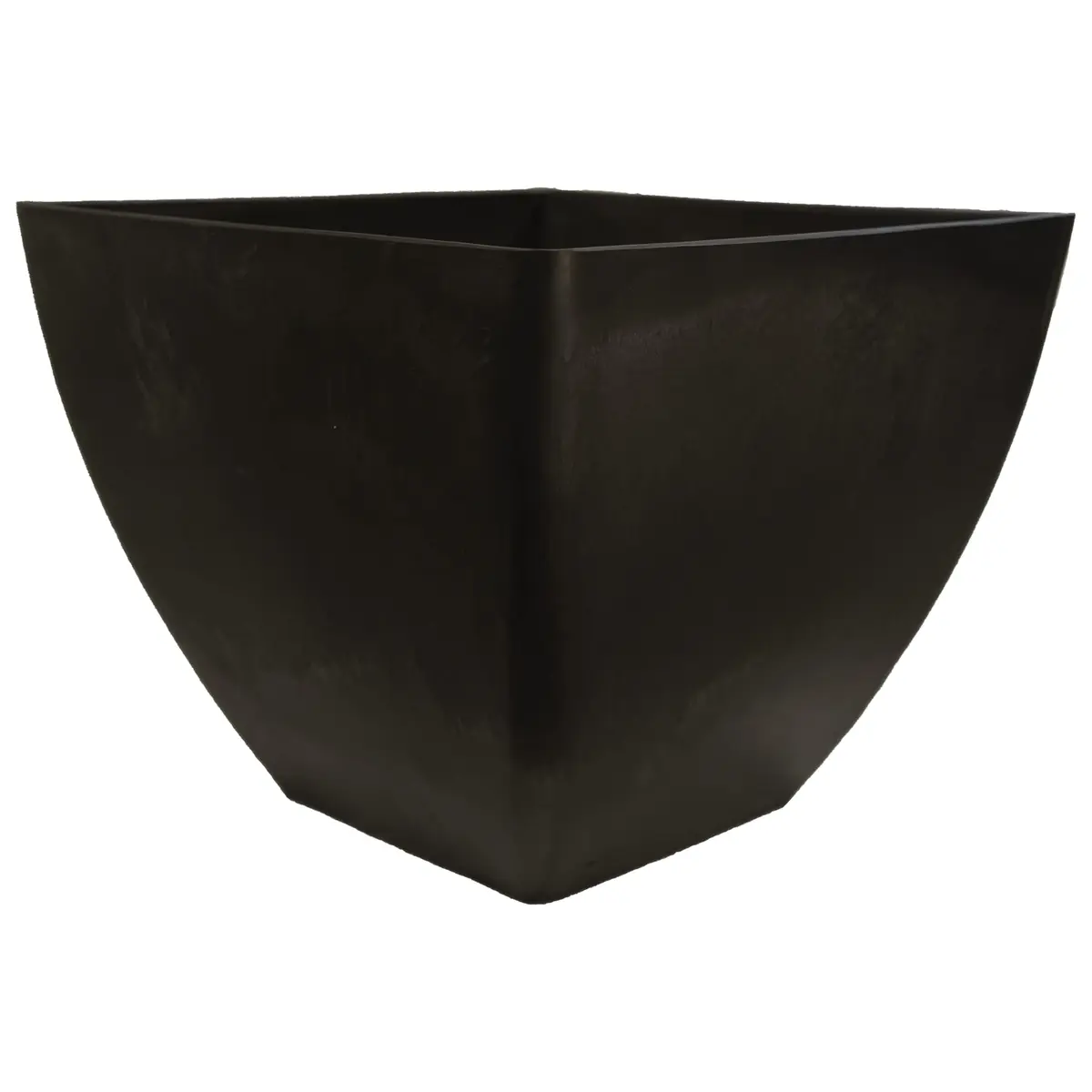 RTS Home Accents 16" Square Garden Planter Graphite | Weather-Resistant Indoor/Outdoor Planter - main product image