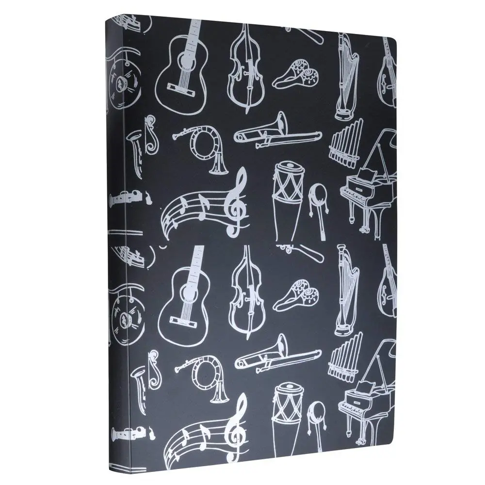KingPoint Music File Folder A4 Size Sheet Music Folder with 40 Pockets | Durable ABS Outer Shell - main product image