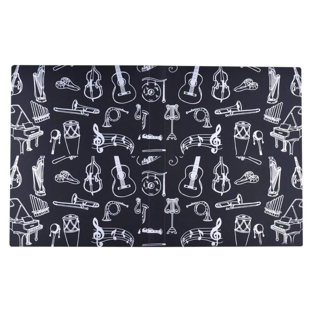 KingPoint Music File Folder A4 Size Sheet Music Folder with 40 Pockets | Durable ABS Outer Shell - view 5