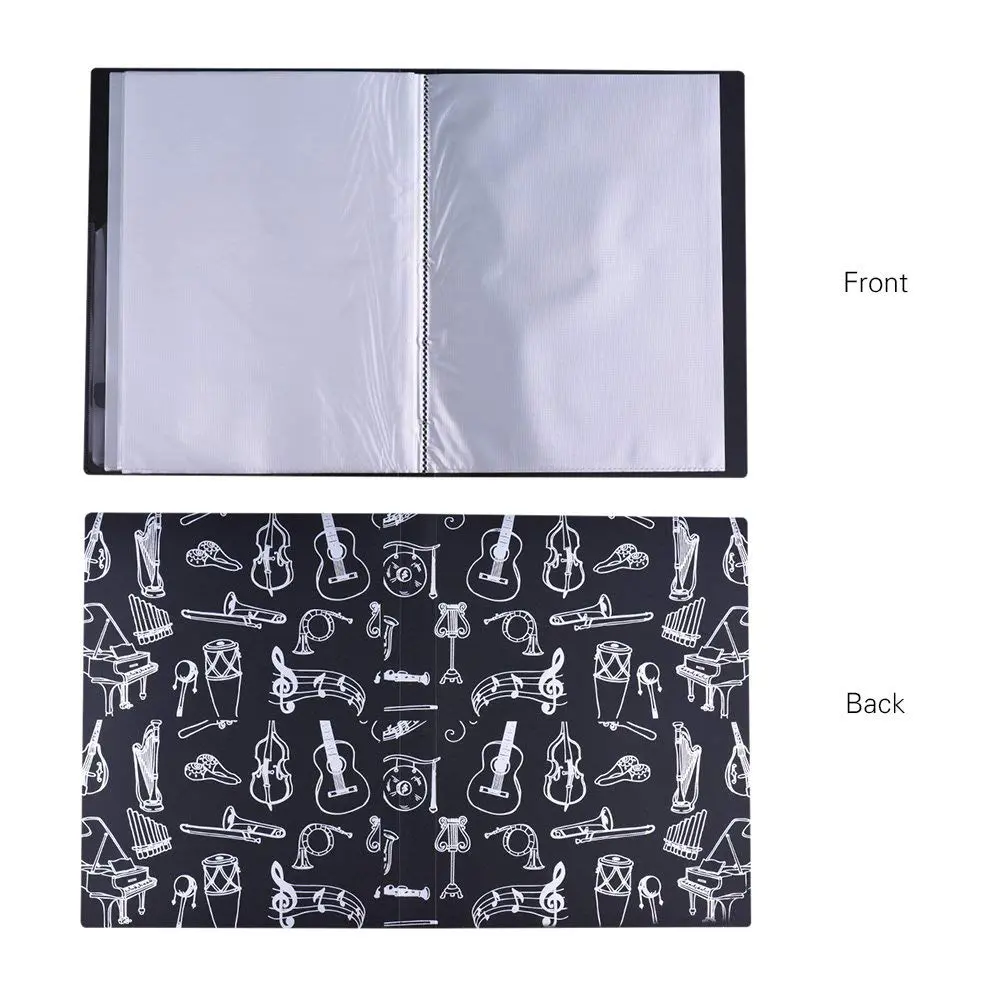 KingPoint Music File Folder A4 Size Sheet Music Folder with 40 Pockets | Durable ABS Outer Shell - view 3