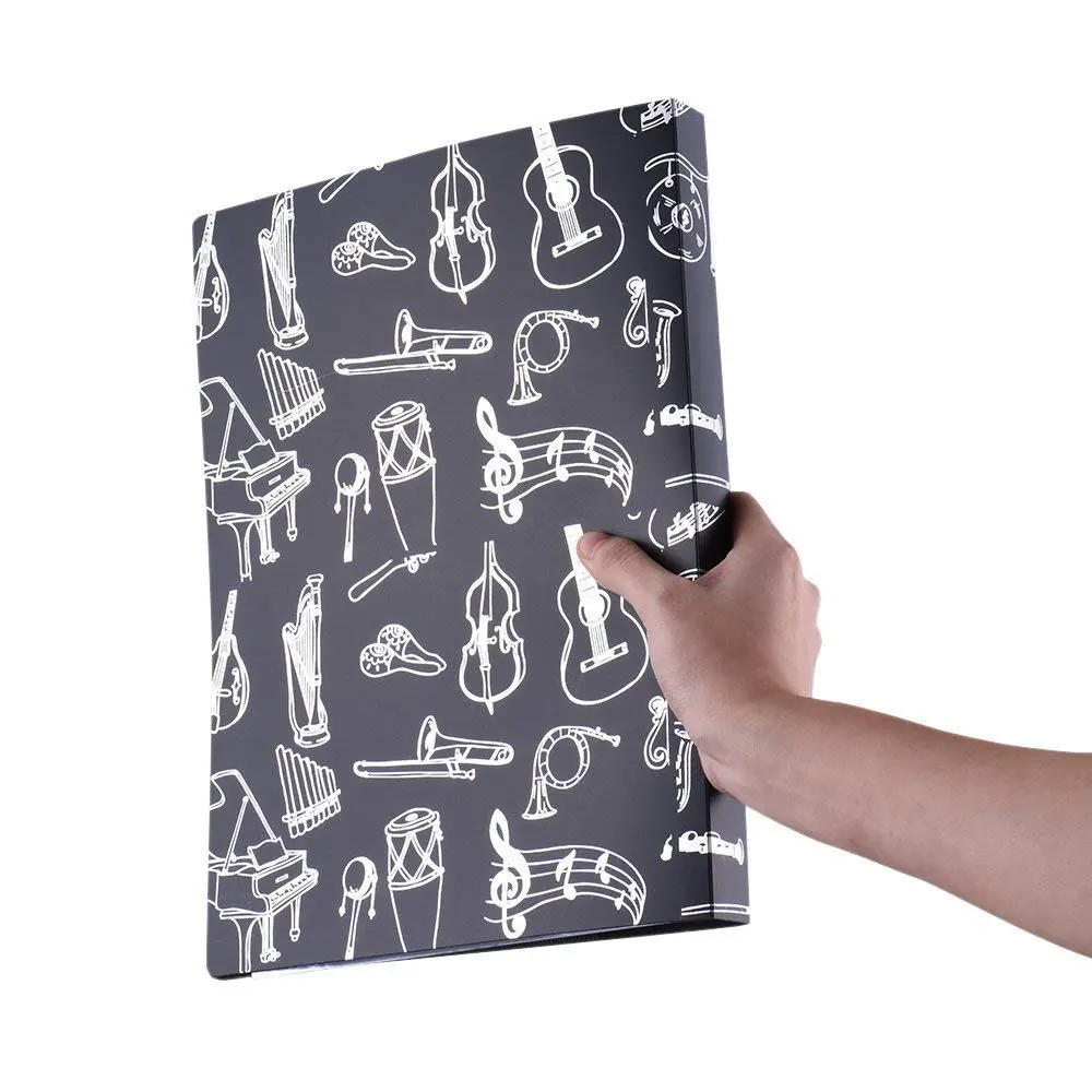 KingPoint Music File Folder A4 Size Sheet Music Folder with 40 Pockets | Durable ABS Outer Shell - view 4