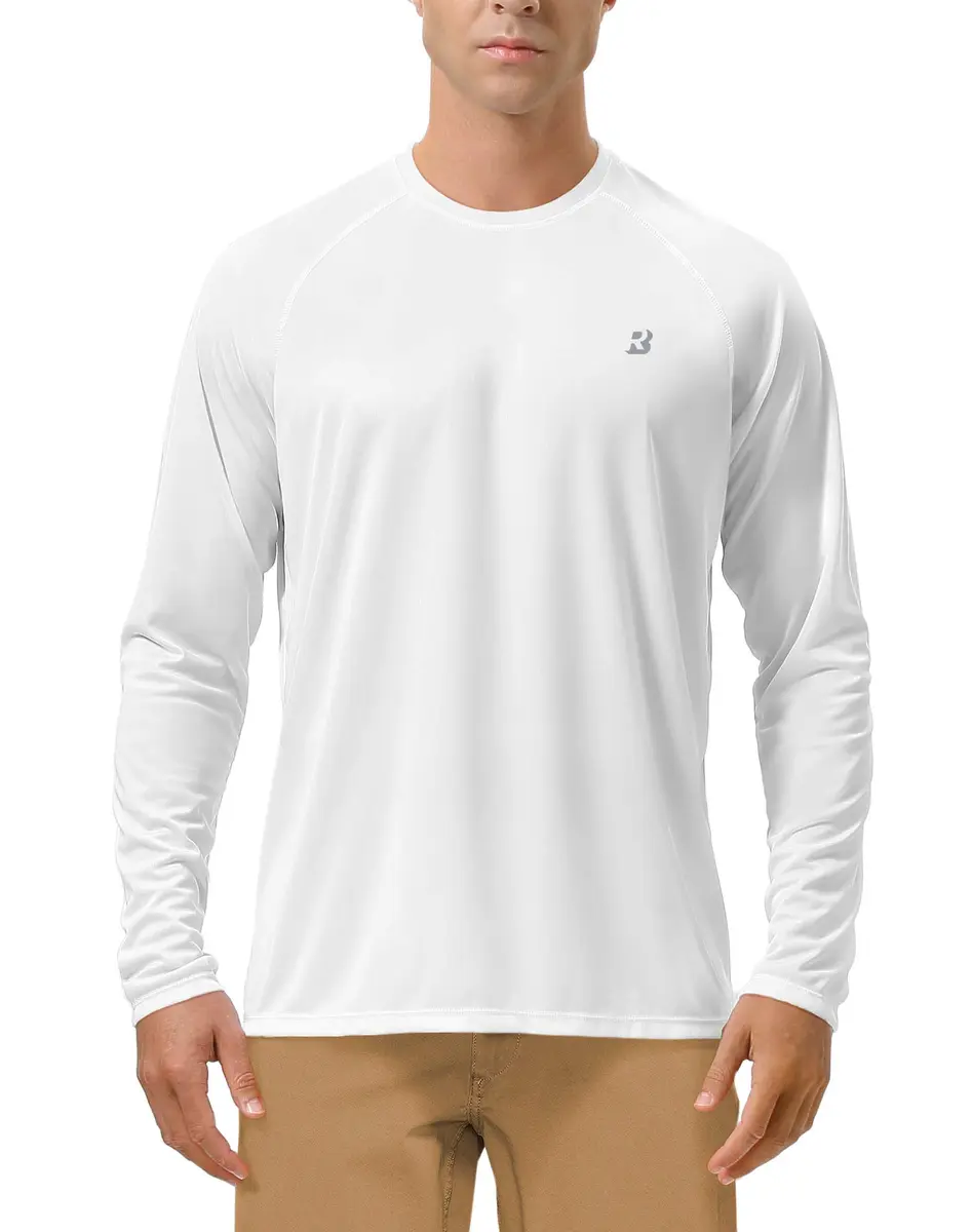 Roadbox Men's UPF 50+ UV Sun Protection Shirts Long Sleeve Rash Guard | Breathable Lightweight Cooling - main product image