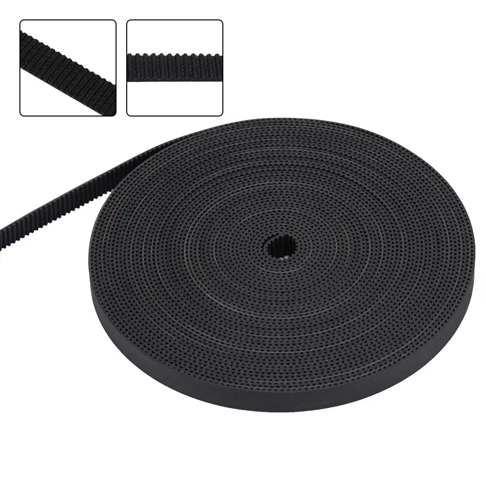 ASHATA 2GT Rubber Timing Belt 10mm Width, 10m (32.8ft) | Low Elongation, High Wear Resistance - view 3