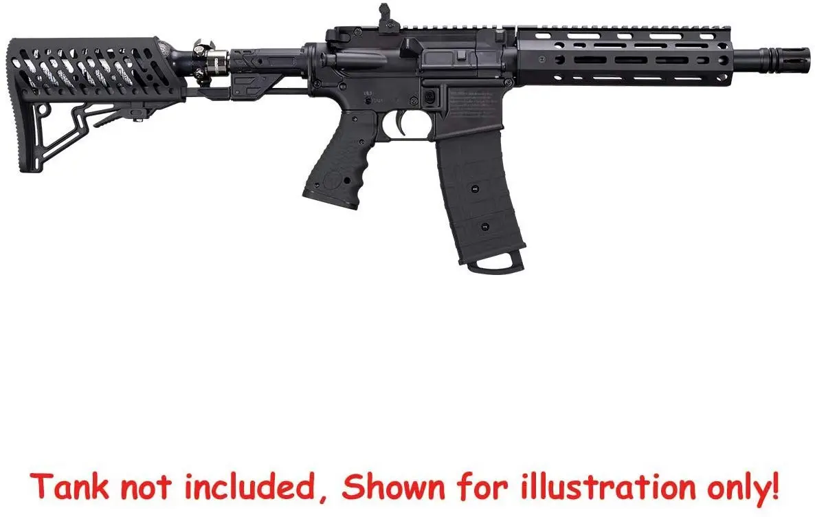 Tippmann TMC Elite .68 Caliber Magfed Marker, Black | Fully Pneumatic, Dual Feed, Lightweight Aluminum - view 6
