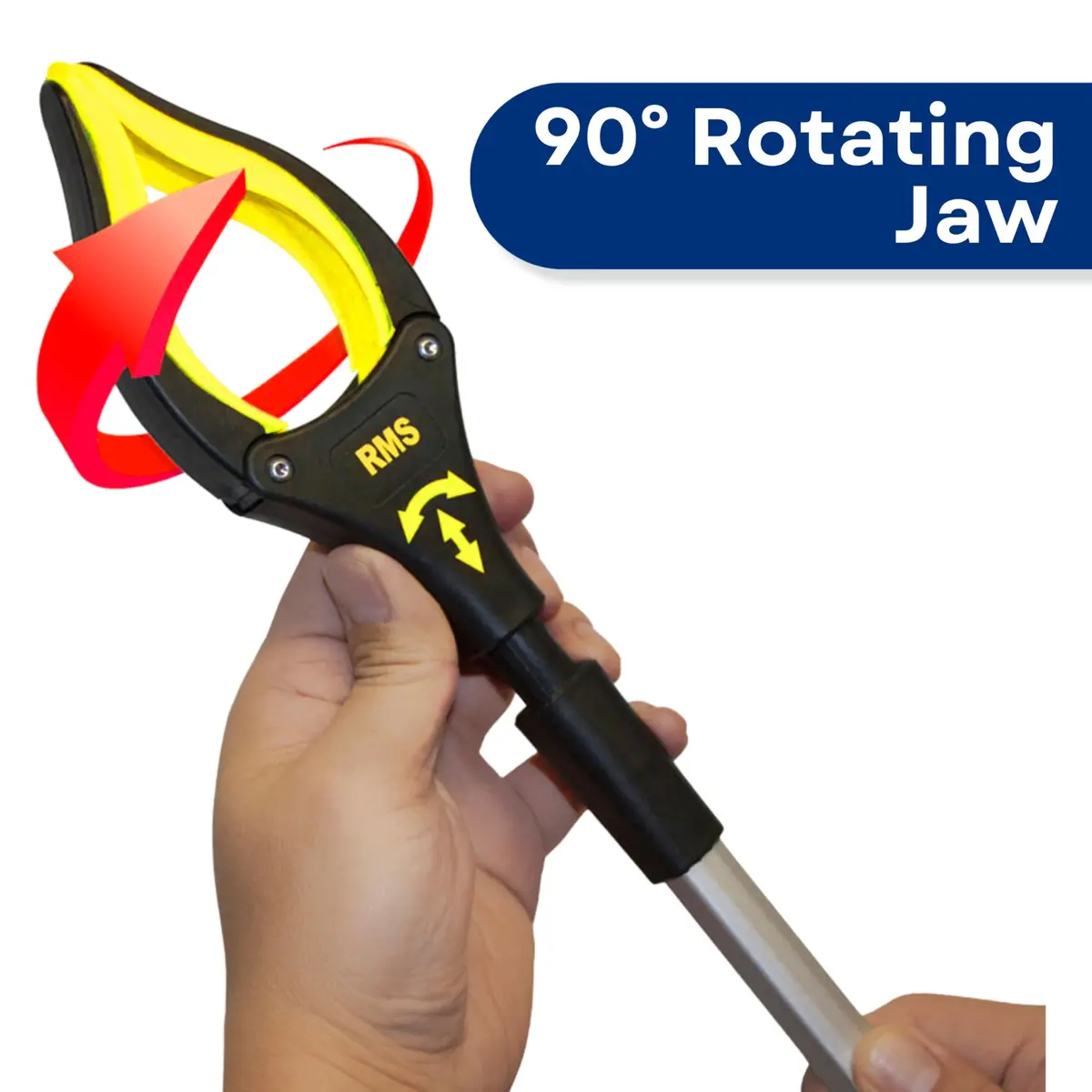 RMS 2-Pack 34 Inch & 21 Inch Reacher Grabber Set | Dual-Length Assistive Tools for Mobility & Daily Living - view 8