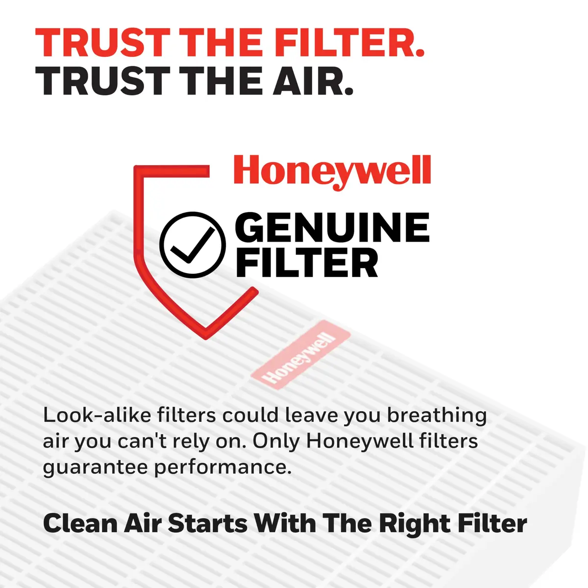 Honeywell Air Purifier Carbon Pre-Filter, HRF-A100 4 Count | Effective Odor & Particle Capture - view 4