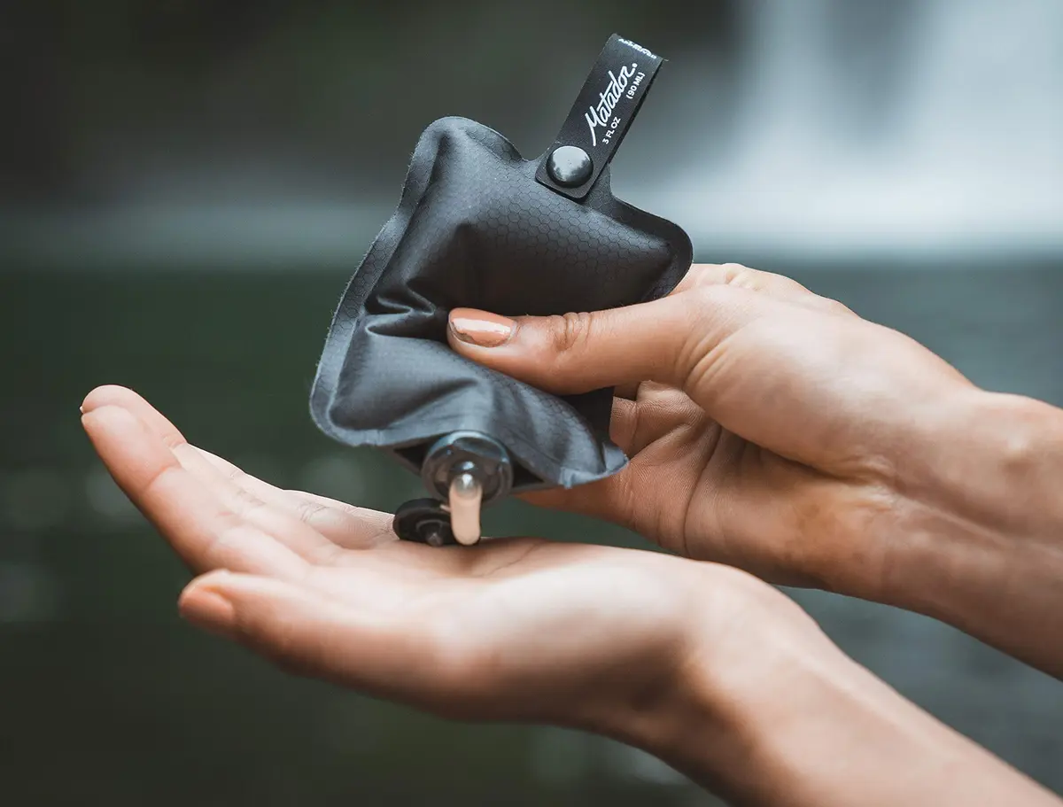 Matador Flatpak Toiletry Bottles Black 90ml (3oz) | TSA Approved Leak-Proof Travel Container - view 5