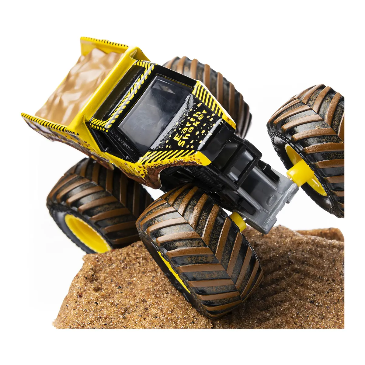 Monster Jam Earth Shaker Monster Dirt Starter Set | 8oz of Synthetic Dirt & Die-Cast Truck for Kids - view 5