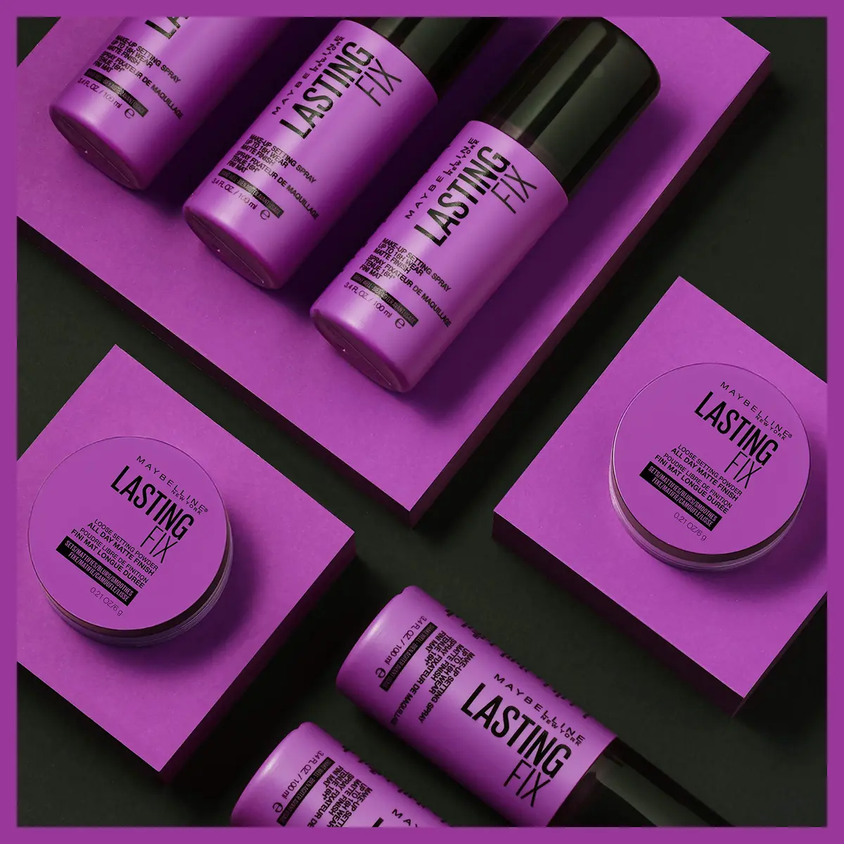 MAYBELLINE New York Lasting Fix Setting Spray Matte Finish 100ml (3.4 Fl Oz) | Locks Makeup Up To 16 Hours - view 7