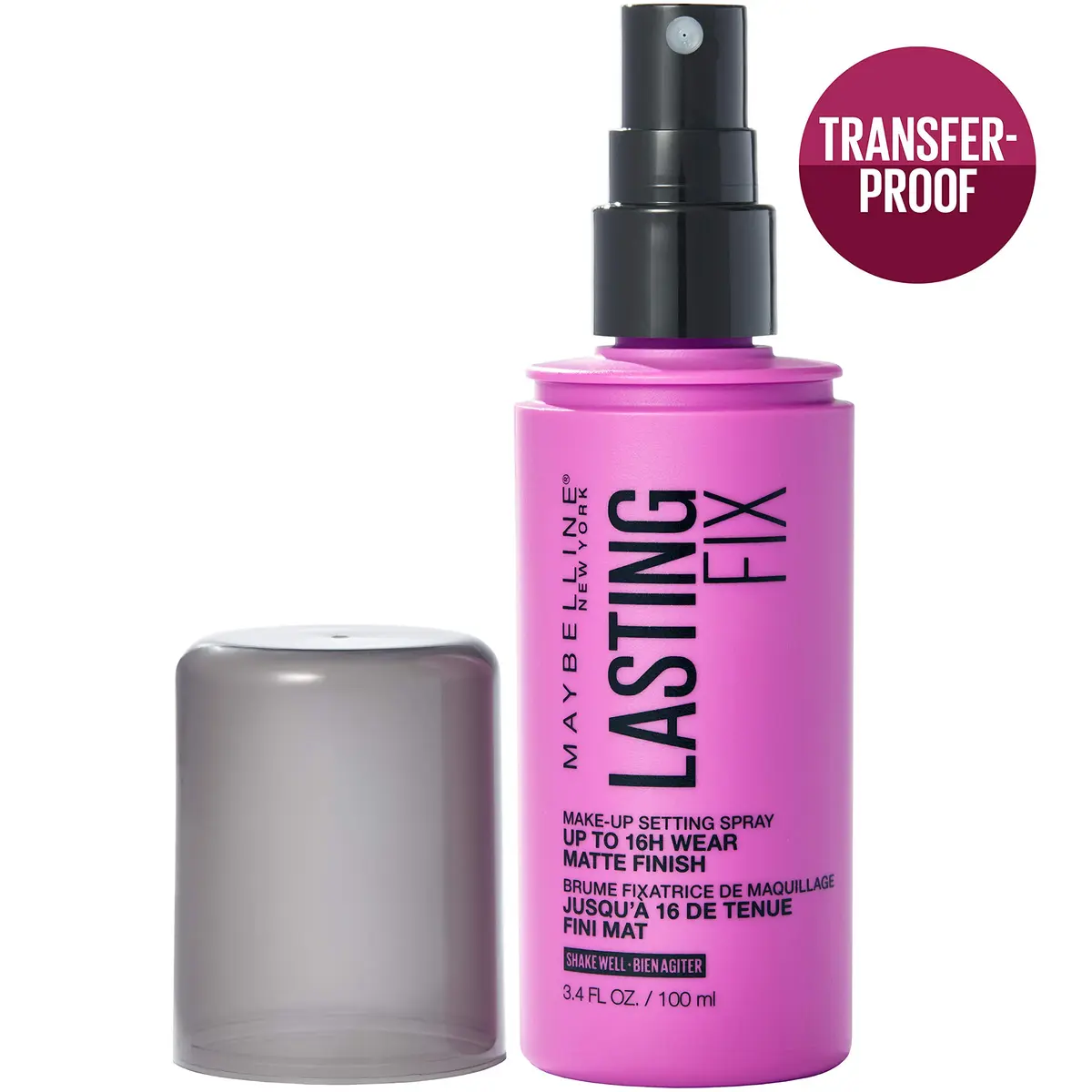 MAYBELLINE New York Lasting Fix Setting Spray Matte Finish 100ml (3.4 Fl Oz) | Locks Makeup Up To 16 Hours - view 2