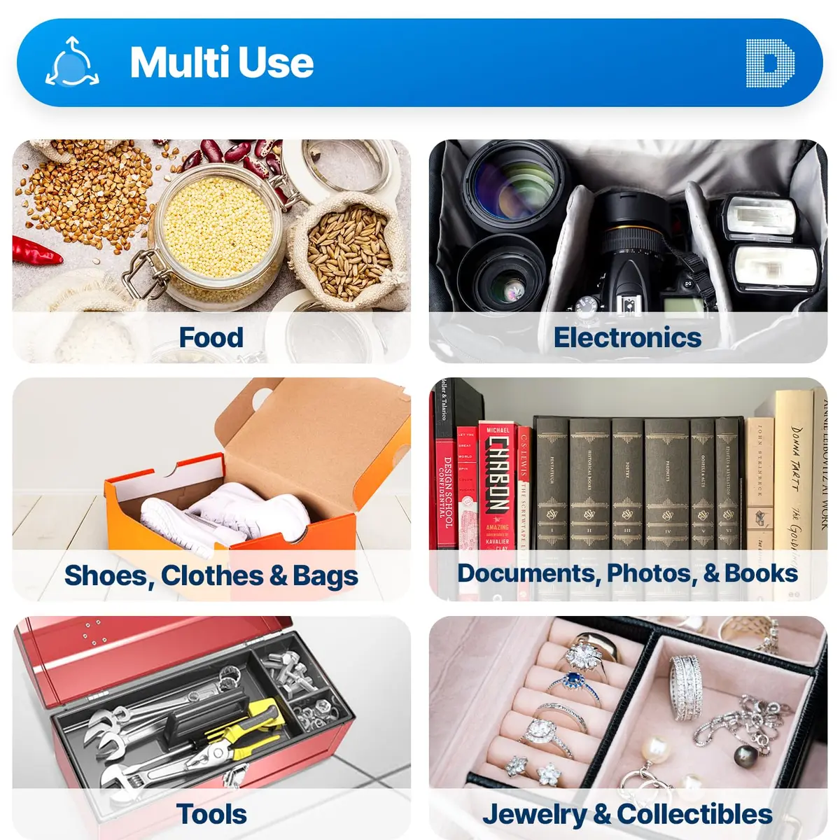 Dry & Dry 5 Gram Orange Silica Gel Packets | Food Safe & Reusable Moisture Absorbers (70-120 chars) - view 5