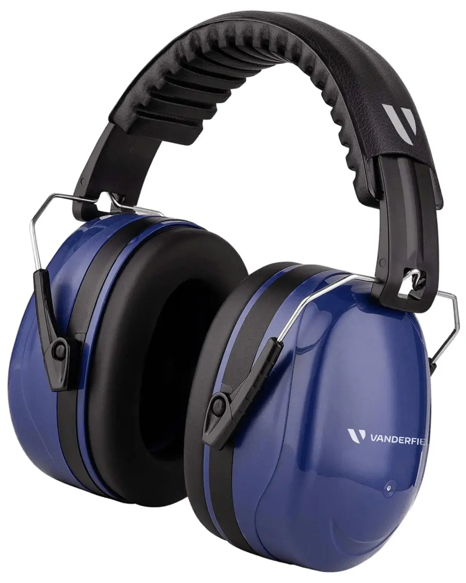 Vanderfields Noise Reduction Earmuffs for Adults - 35 dB (2K Hz) Protection Headphones | ANSI & CE Certified - main product image