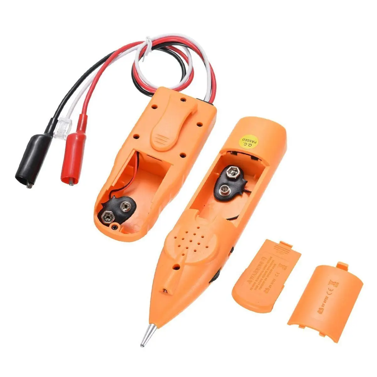 iMBAPrice WH806R Network Cable Tester & Wire Tracker with Probe & Earphone, RJ45 RJ11 Cat5 Cat6 Ethernet LAN Phone Cables (1-Pack) - view 5
