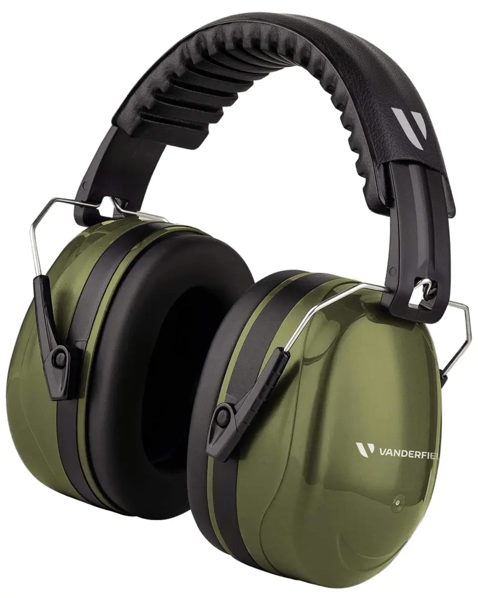 Vanderfields Noise Reduction Earmuffs for Adults - 35 dB (2K Hz) Protection Headphones | ANSI & CE Certified - main product image