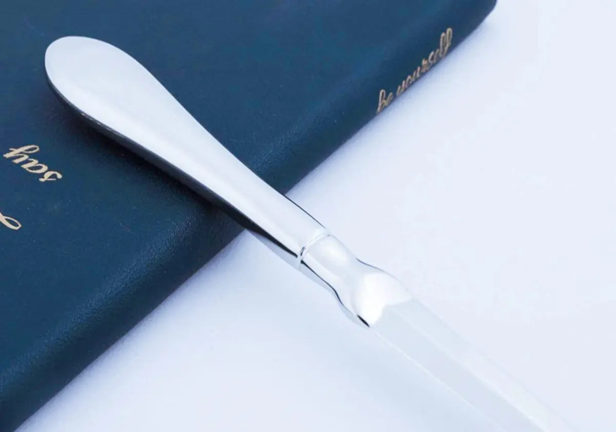 BANCHELLE Letter Opener Envelope Slitter with Paper Box 1 Piece | Zinc Alloy, Nickel Plated, 23 cm (9.06 Inches) - view 6