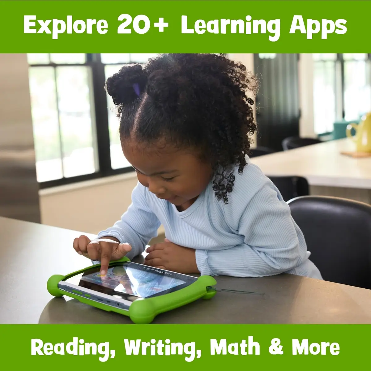 LeapFrog LeapPad Academy Kids’ Learning Tablet, Green 21.8 cm (8.5") | Educational Tablet for Ages 3-8 - view 4