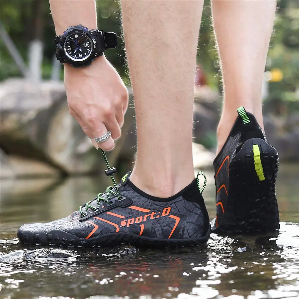 UBFEN Water Shoes for Men and Women Quick Dry Barefoot Hiking Swim Footwear | Lightweight, Anti-Skid, Breathable, Versatile - view 7